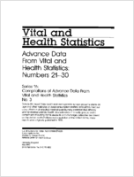 Advance Data from Vital and Health Statistics Numbers 2130