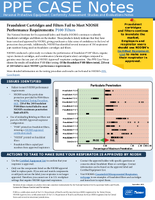PPE CASE Notes Fraudulent Cartridges and Filters Fail to Meet NIOSH Performance Requriements P100 Filters