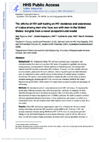 The Effects of HIV Selftesting on HIV Incidence and Awareness of Status Among Men Who Have Sex With Men in the United States Insights From a Novel Compartmental Model