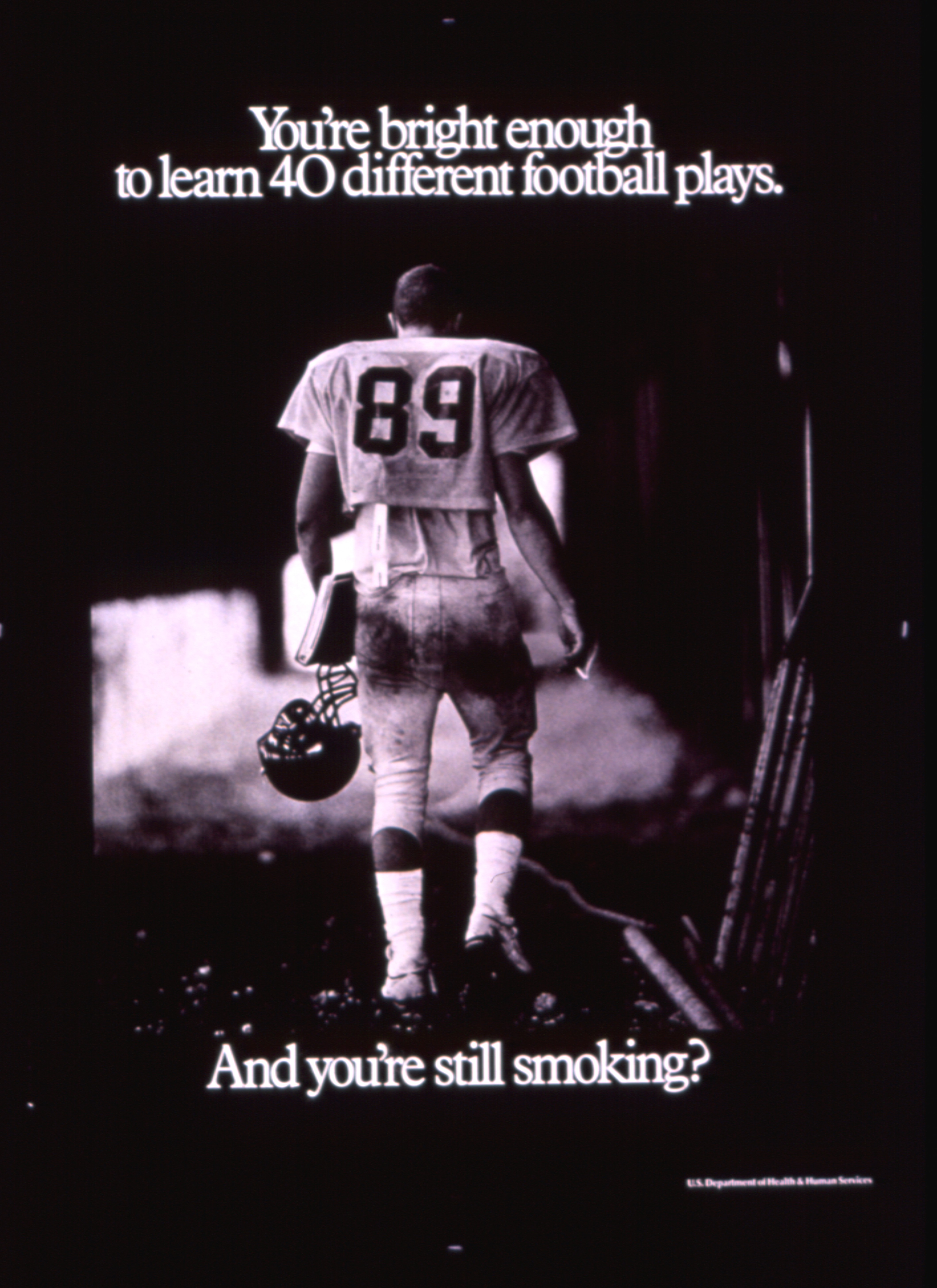 You're Bright Enough to Learn 40 Different Football Plays