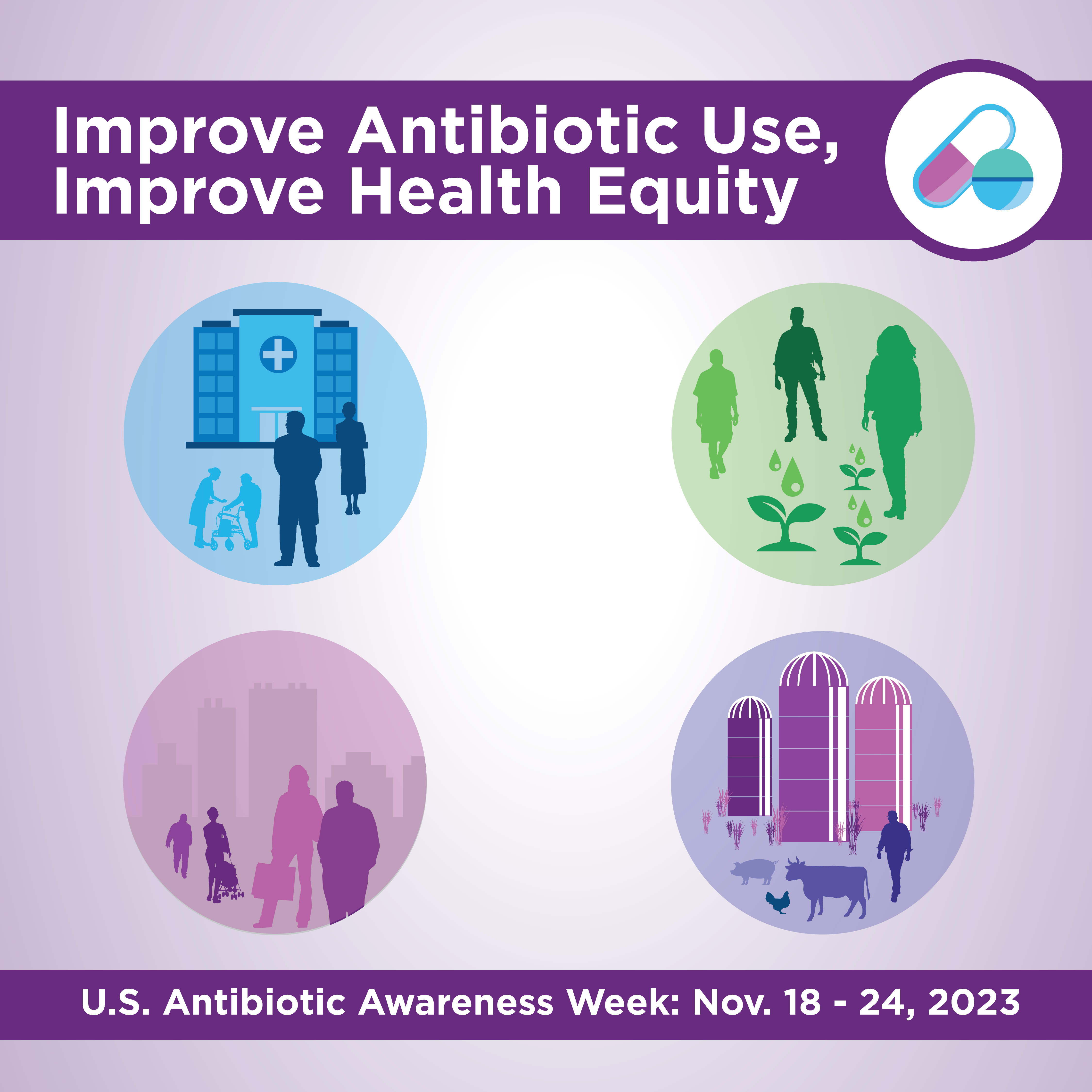 Improving antibiotic use, improve health equity : U.S. Antibiotic Awareness Week, November 18-24, 2023