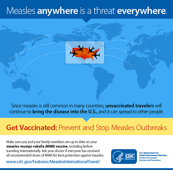 Measles anywhere is a threat everywhere