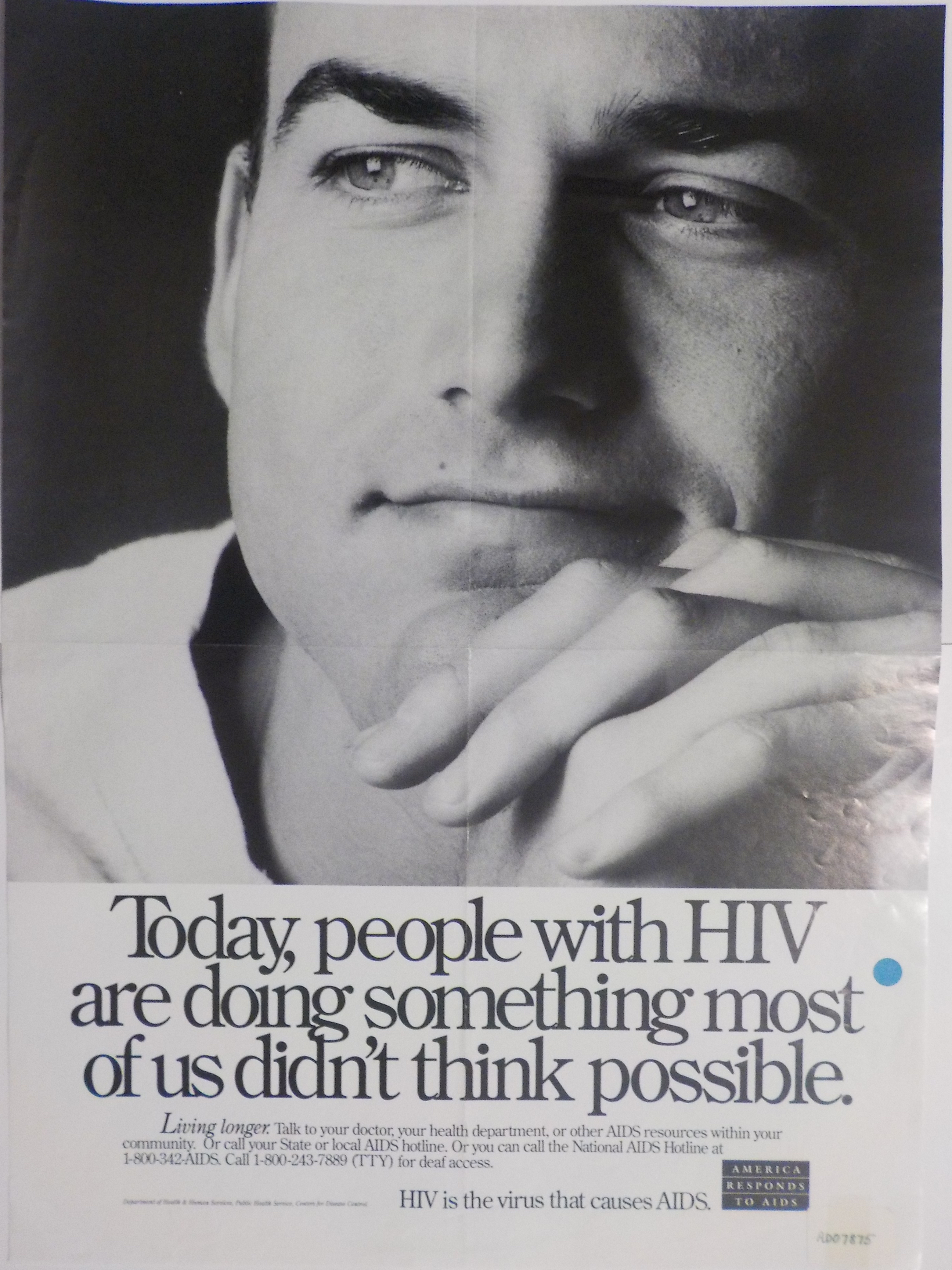 Today, people with HIV are doing something most of us didn't think was possible