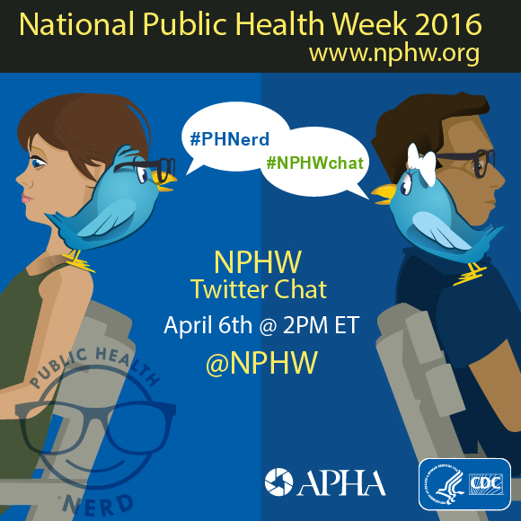 National Public Health Week 2016 graphic