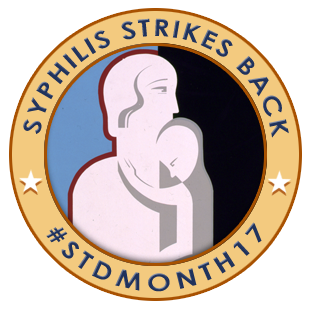 Syphilis strikes back : women & newborn babies : #STDMONTH17 badge 3