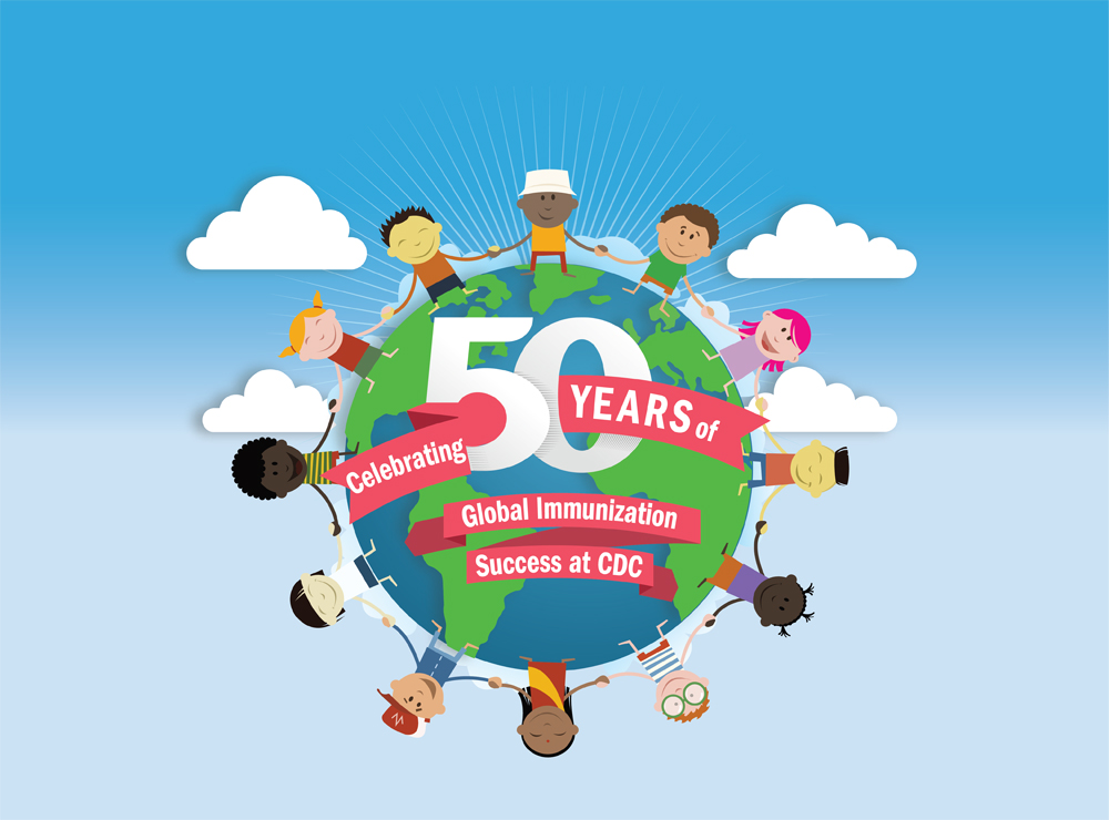 Celebrating 50 years of global immunization success at CDC