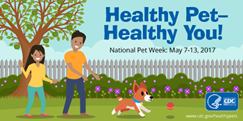 Healthy pet - healthy you : National Pet Week: May 7-13, 2017