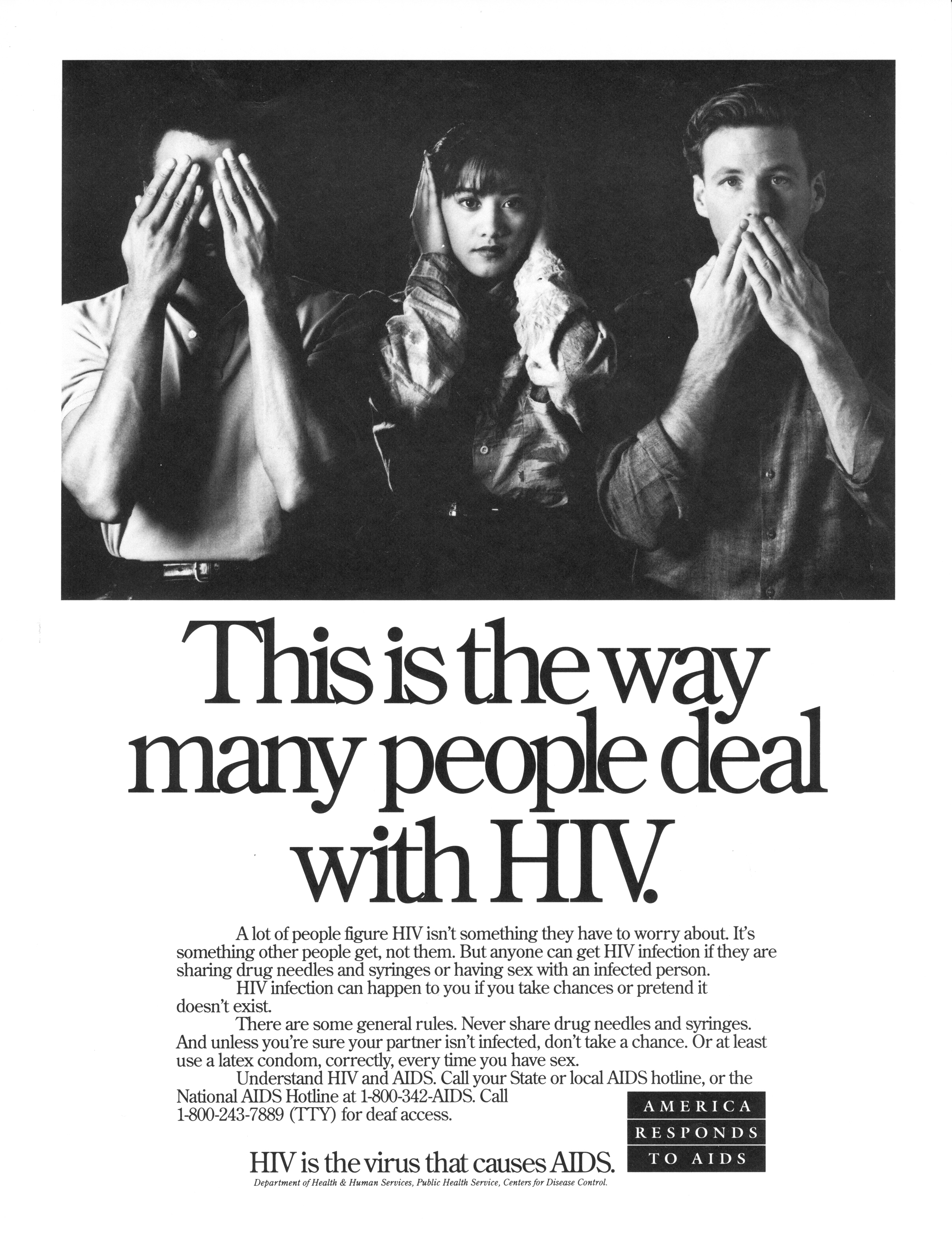 This is the way many people deal with HIV