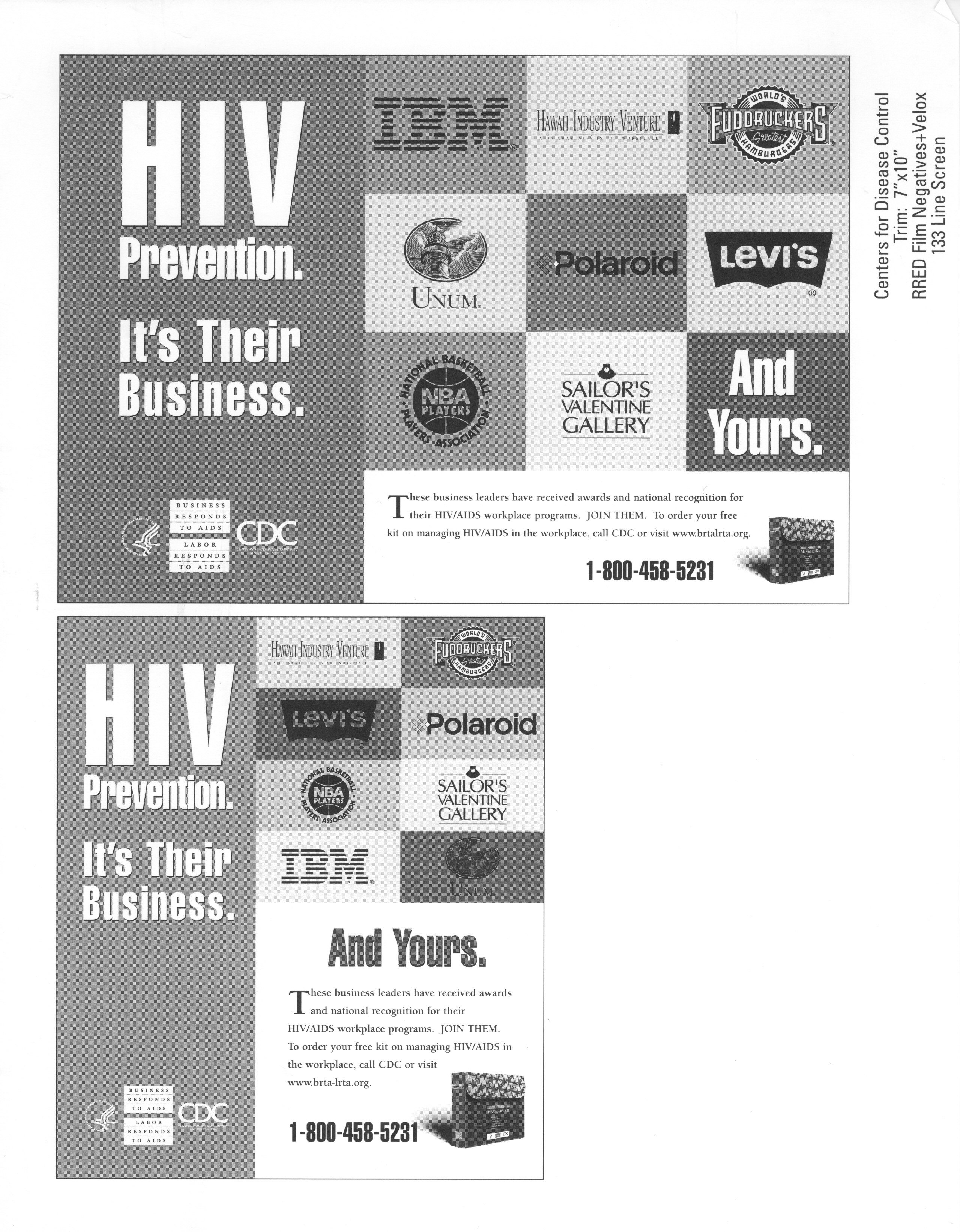 HIV prevention. it's their business. And yours.