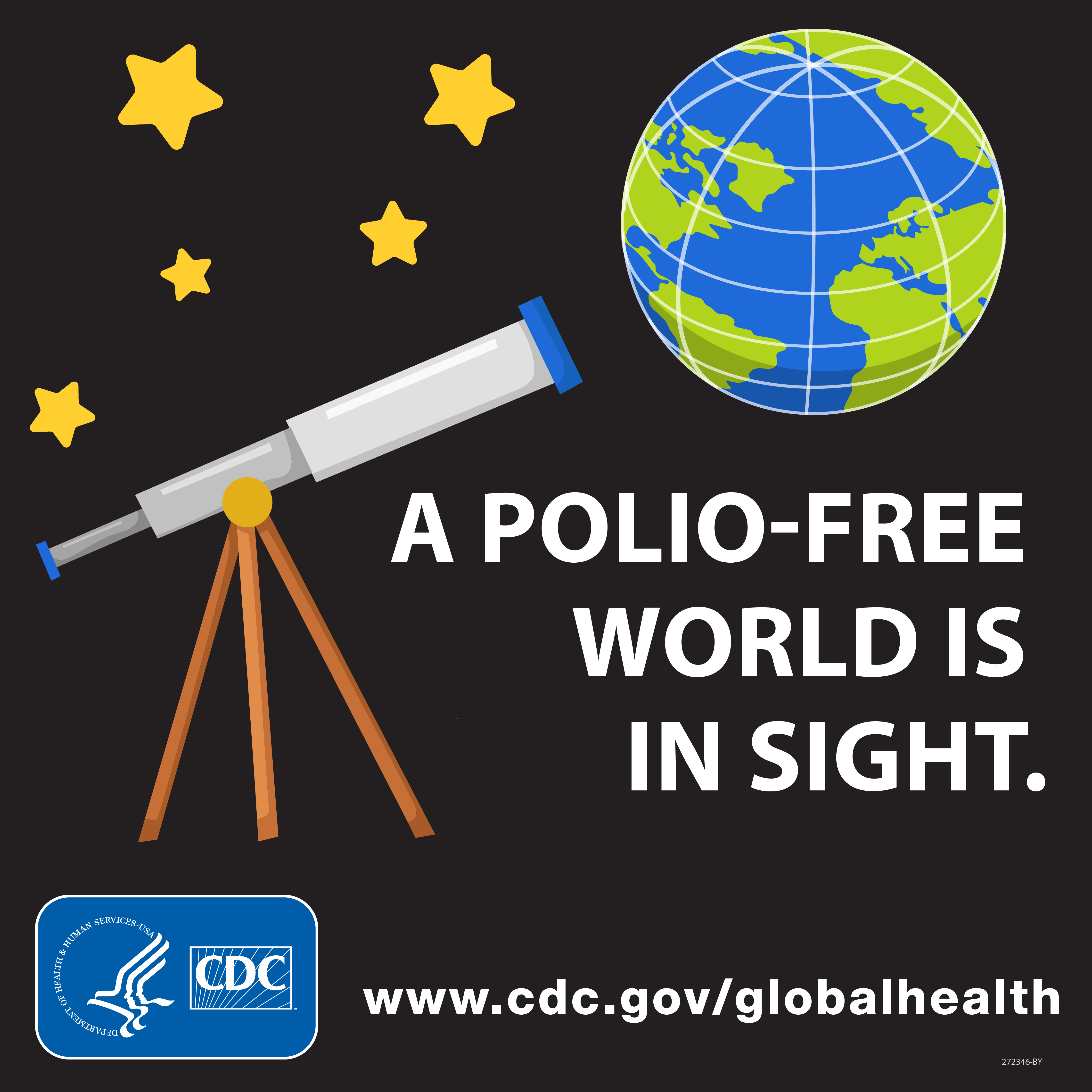 A polio-free world is in sight