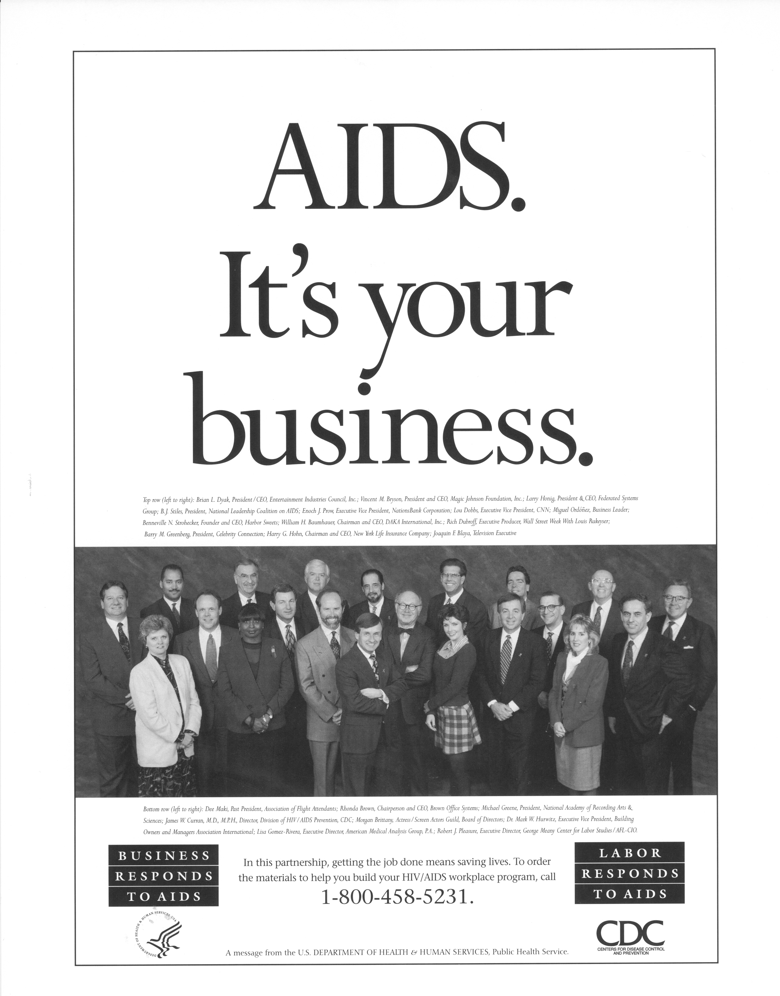 AIDS. It's your business.