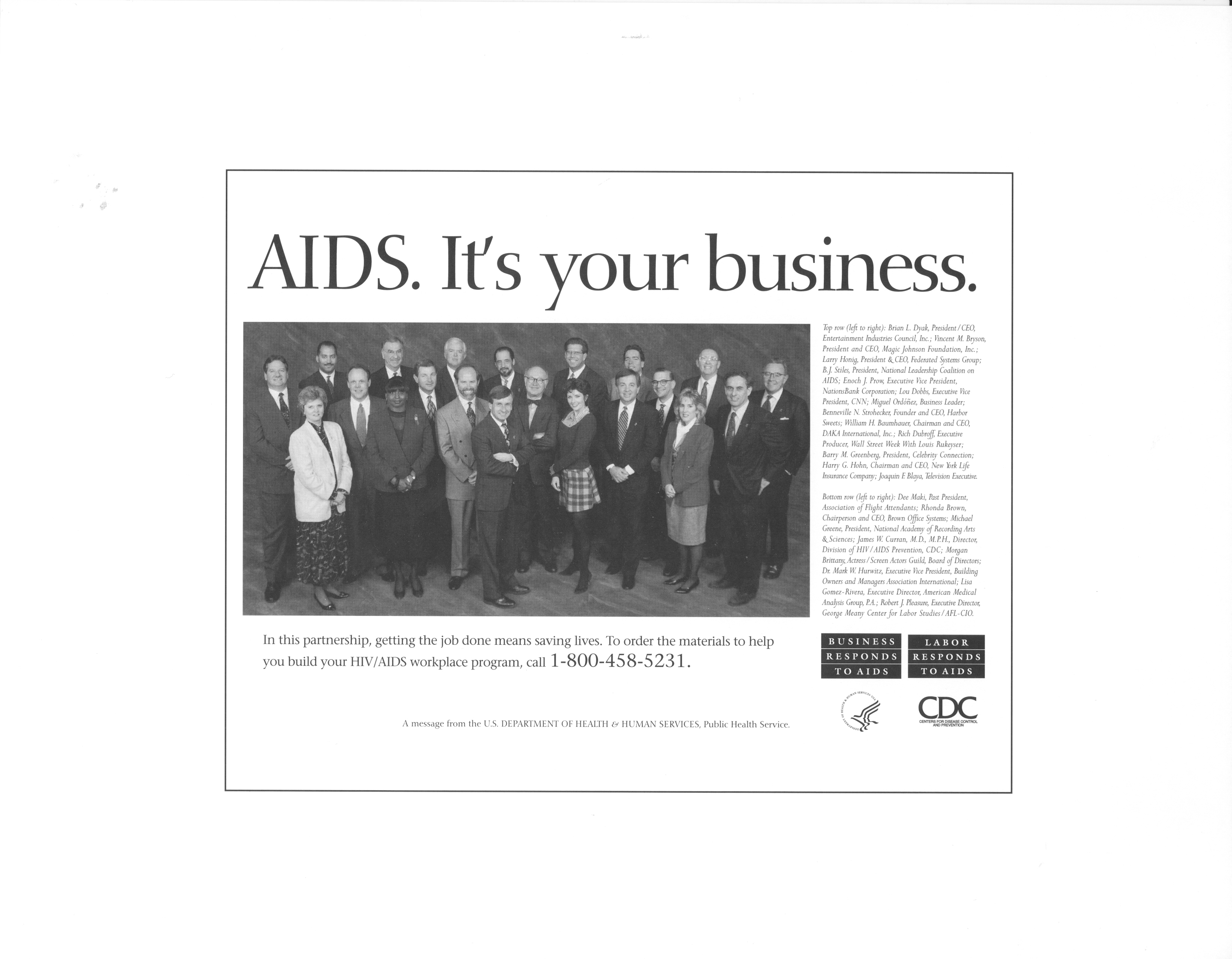 AIDS. It's your business.