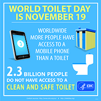 World Toilet Day is November 19