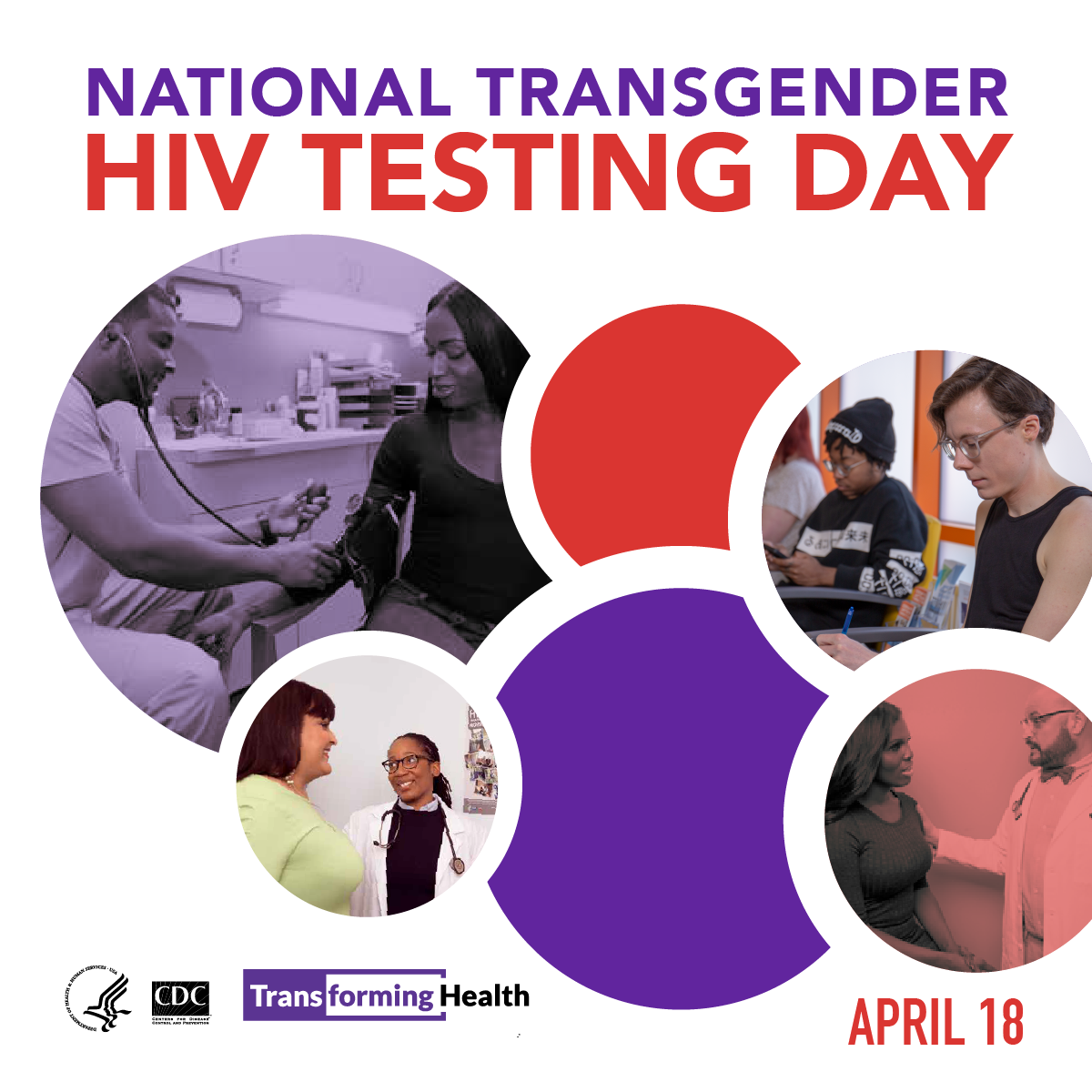 National Transgender HIV Testing Day: April 18 [2019]