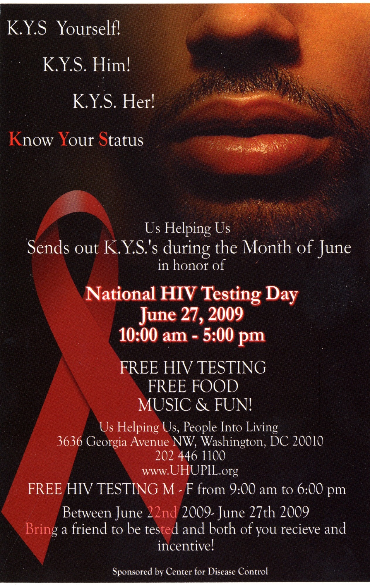 National HIV Testing Day, June 27, 2009