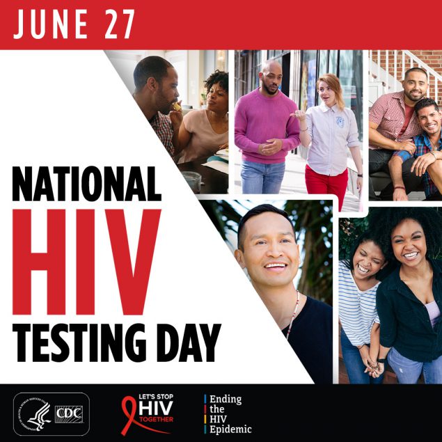 National HIV Testing Day: June 27 [2020 wide banner]
